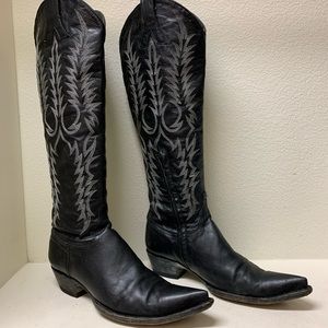 Old Gringo Relaxed Fit Black Mayra Boot 9.5